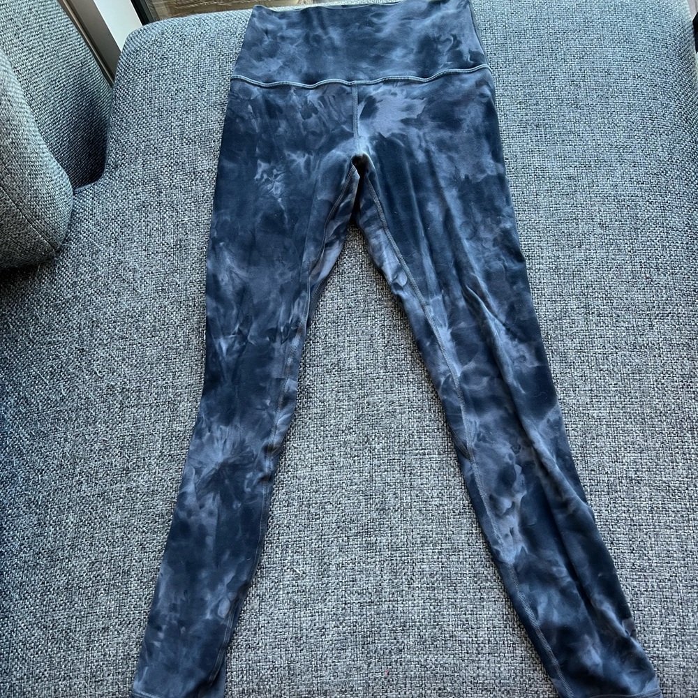 Lululemon Align Pant 25” *Diamond Dye Pitch Grey Graphite Grey